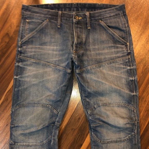 G-STAR Raw 5621 Elwood 3D Double Knee Loose Jeans 34x31 - Picture 9 of 12